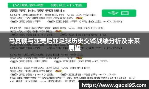 马其顿与亚美尼亚足球历史交锋战绩分析及未来展望